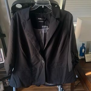 Studio by Torrid black blazer size 2. Never worn, without tags.